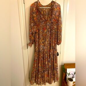 Free People - L - Feeling Groovy Maxi Dress